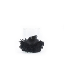 The Oh My Gee Candle Holder - Black Velvet - M