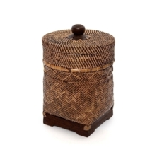 The Bathroom Bin Basket - Natural Brown