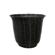 The Beaded Bowl High - Black - L