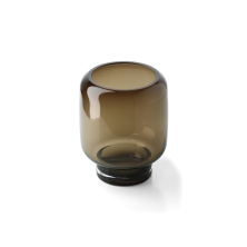 The Smoky Cube Vase - Brown - S