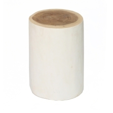 The Tribe Stool - Natural White