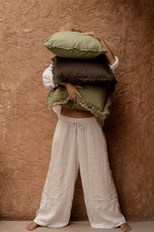 The Smoky Vibe Cushion Cover - Grey