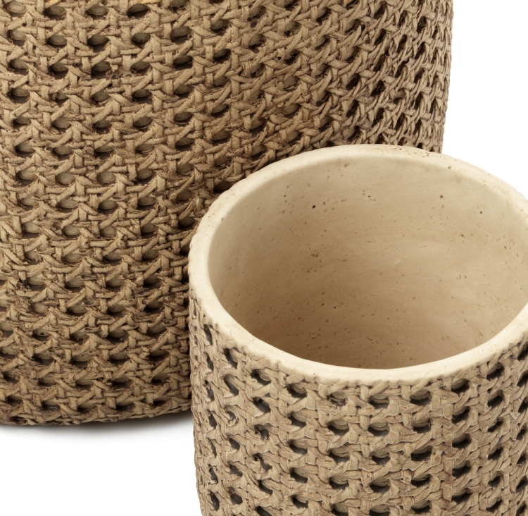 The RattanRock Planter - Natural - XL