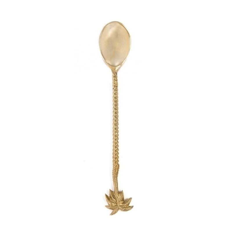 The Palm Tree Spoon - Gold