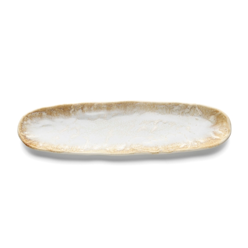 The Da Rocha Oval Platter - White Honey