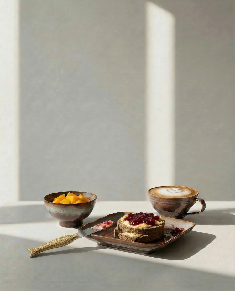 The Smoked Horizon Bowl - Brown Grey - S